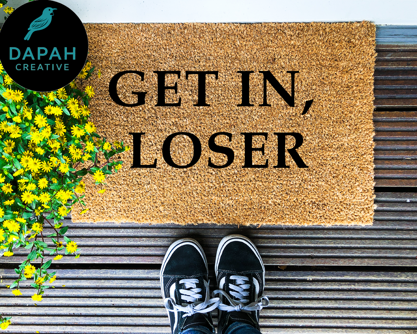 Get in Loser Coir Doormat