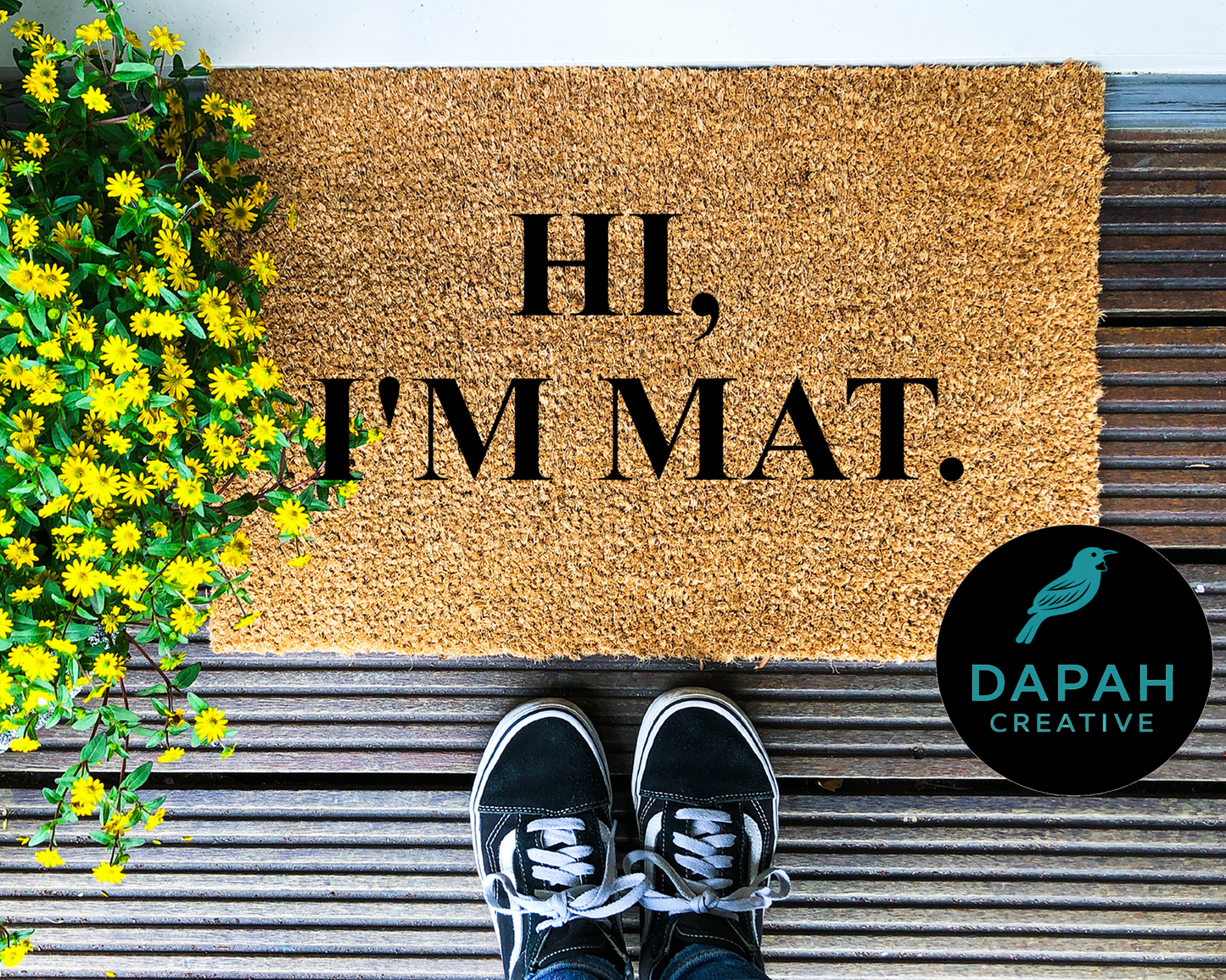 Hi I'm Mat Doormat