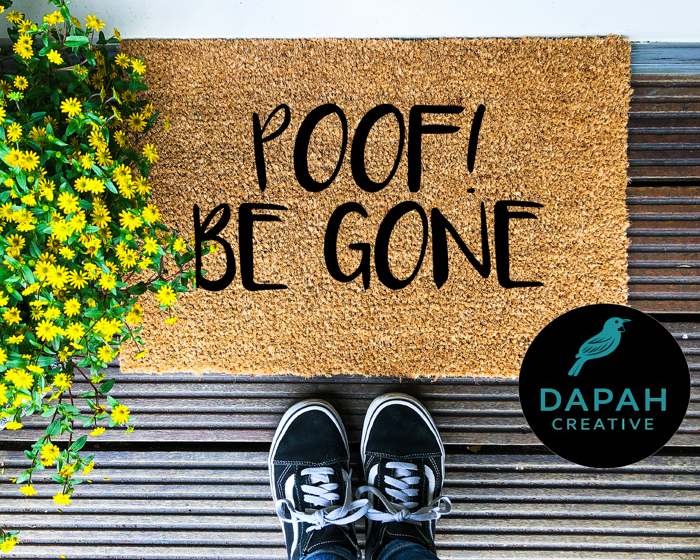 Poof Be Gone Doormat