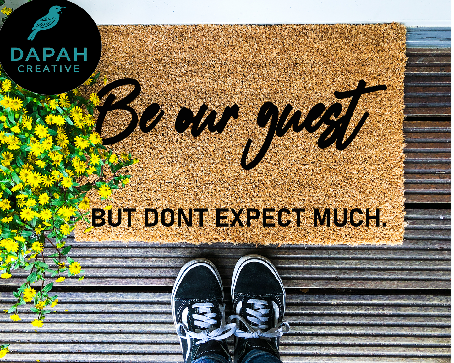 Be Our Guest But Don't Expect Much Doormat