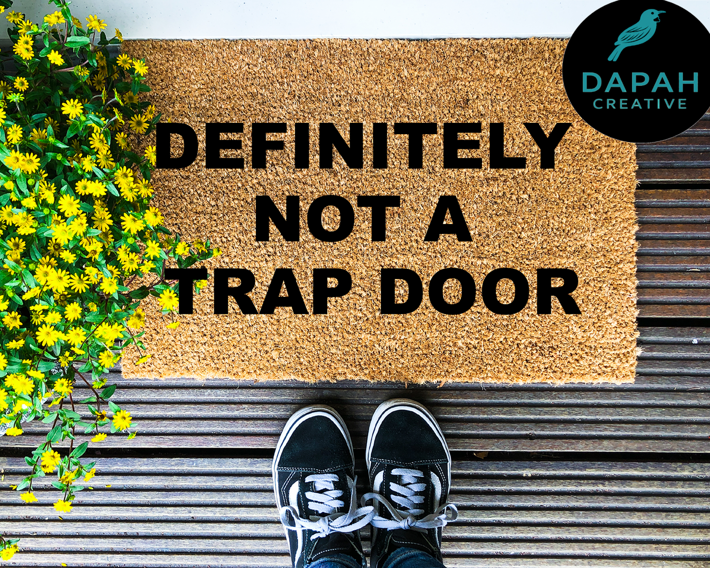 Definitely Not a Trap Door Doormat
