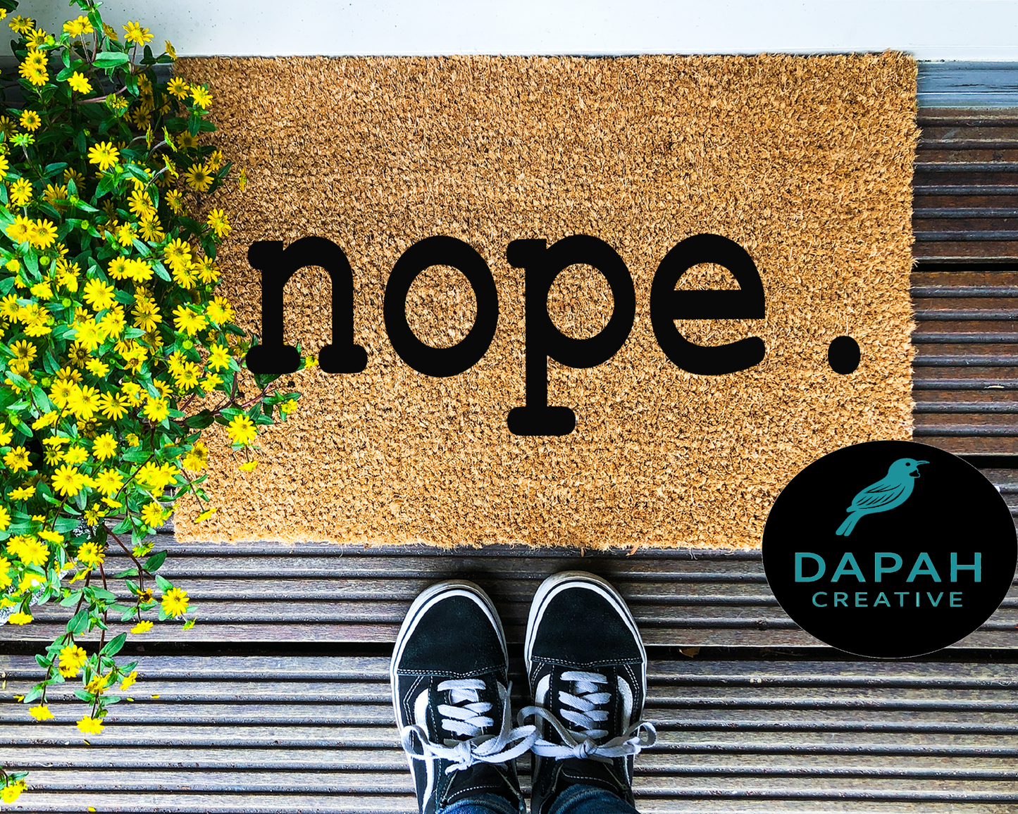 NOPE Doormat