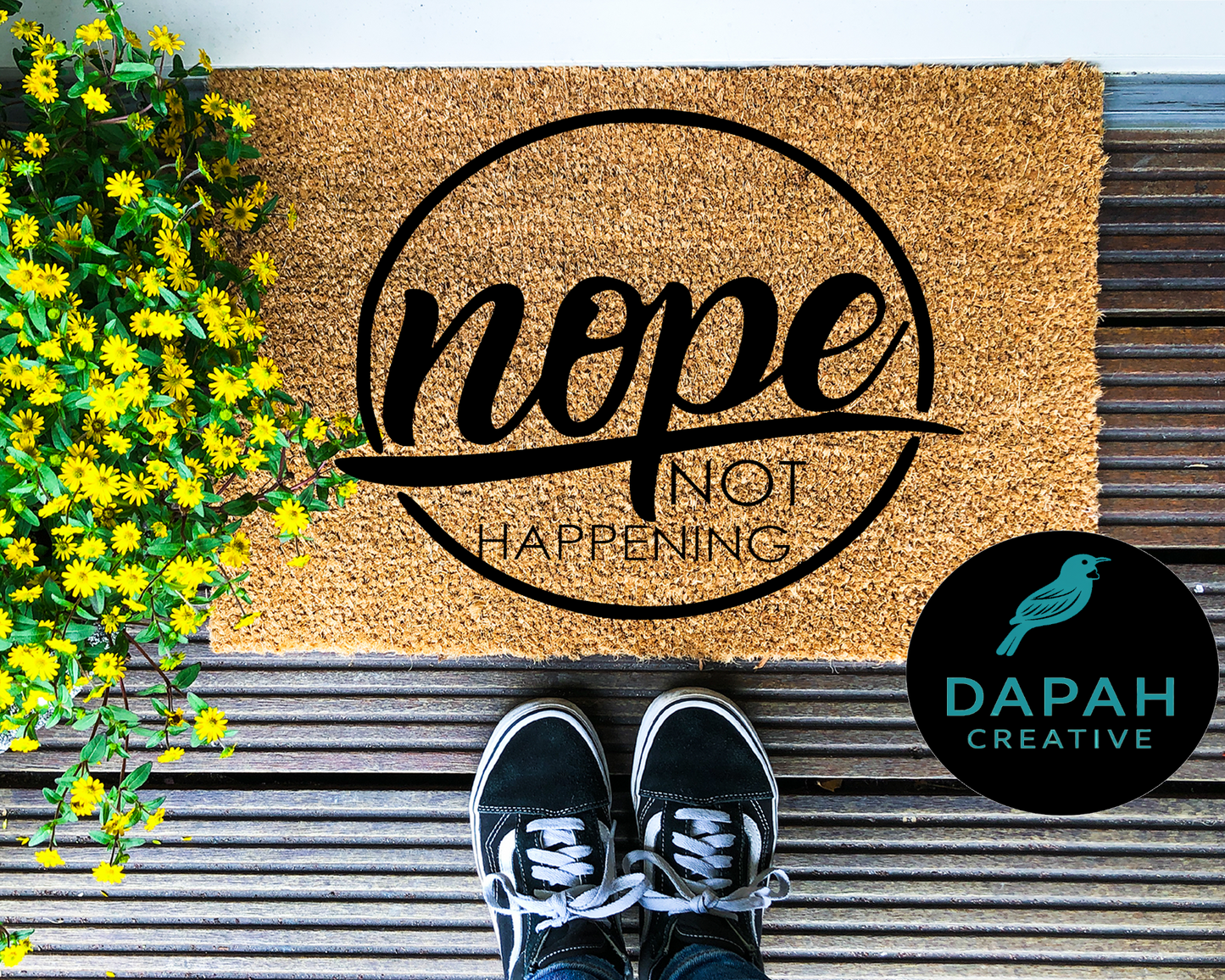 Nope not happening Doormat
