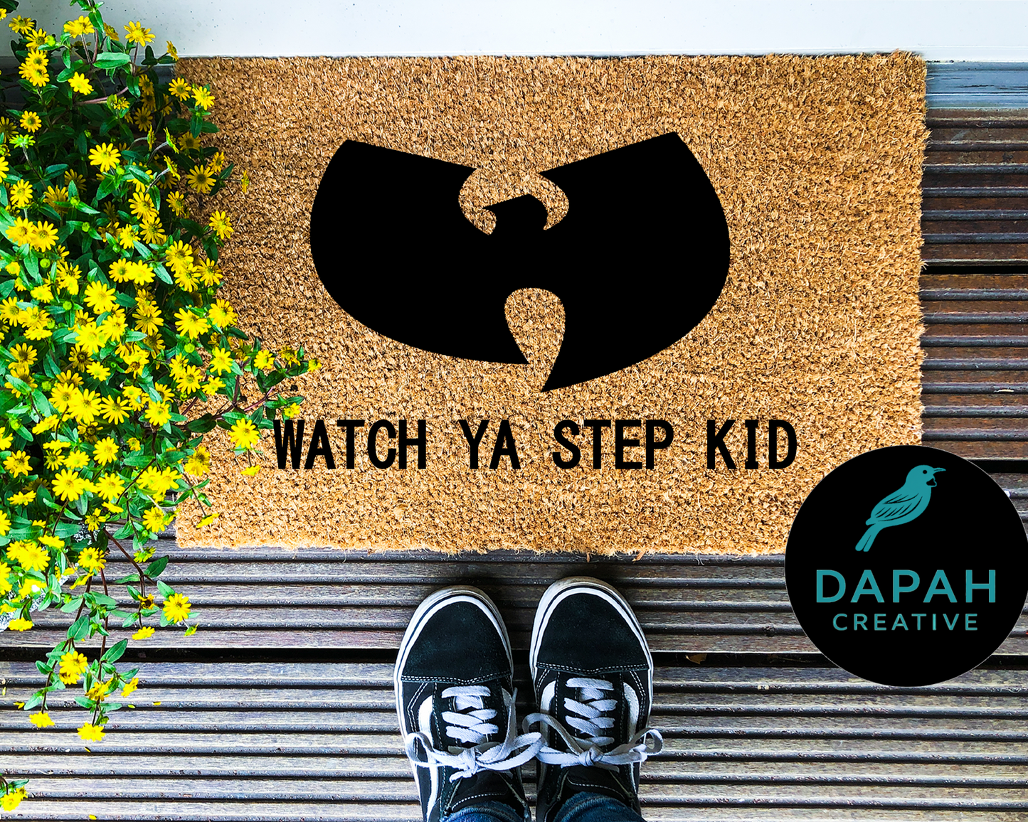 Watch ya step kid Doormat