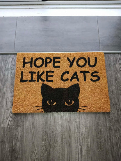 Hope you like cats Doormat