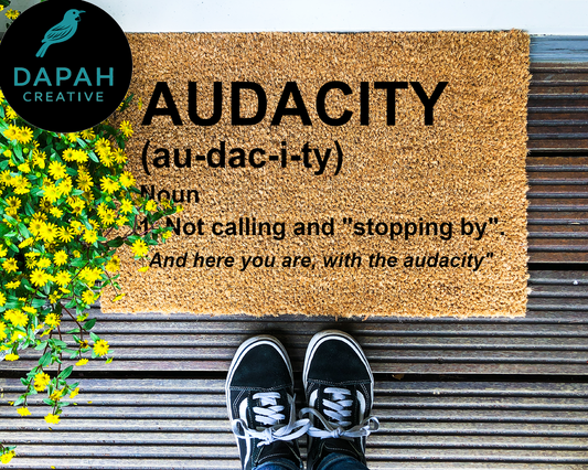 Audacity Doormat