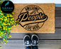 Awesome People Live Here Doormat