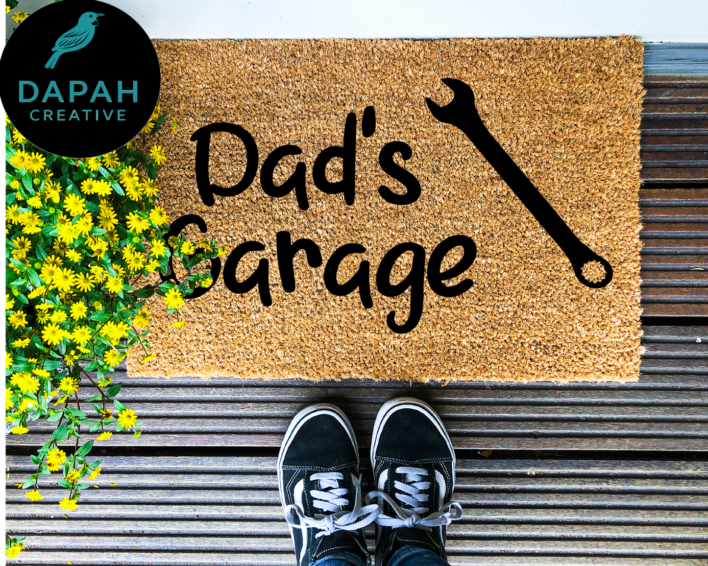 Dad's Garage Doormat