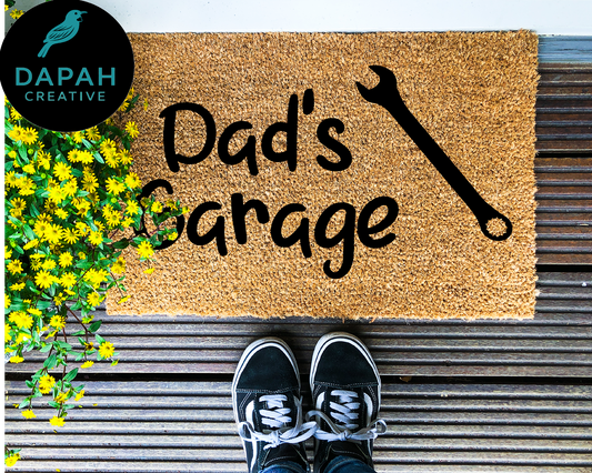 Dad's Garage Doormat