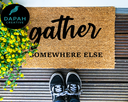 Gather Somewhere Else Doormat