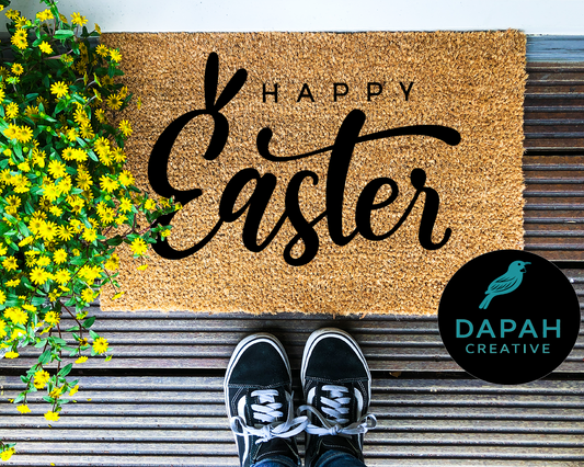 Happy Easter Doormat