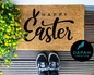 Happy Easter Doormat