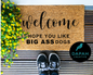 Welcome hope you like big ass dogs Doormat
