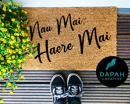 Nau Mai Haere Mai Doormat