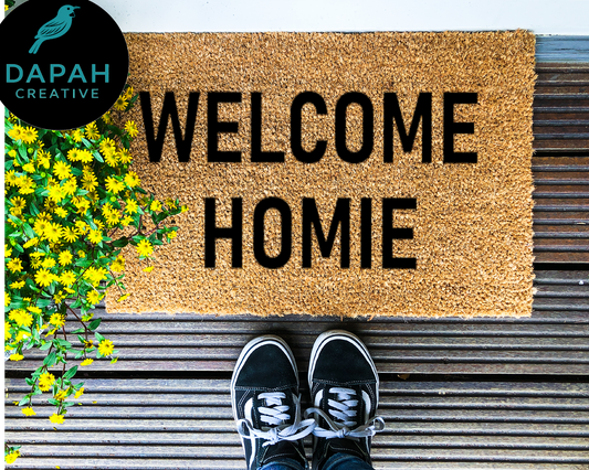 Welcome Homie Doormat