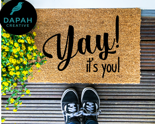 Yay! It's You Doormat