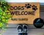Dogs Welcome People Tolerated Doormat