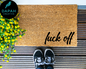 Fuck Off Coir Doormat