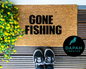 Gone Fishing Doormat