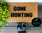 Gone Hunting Doormat