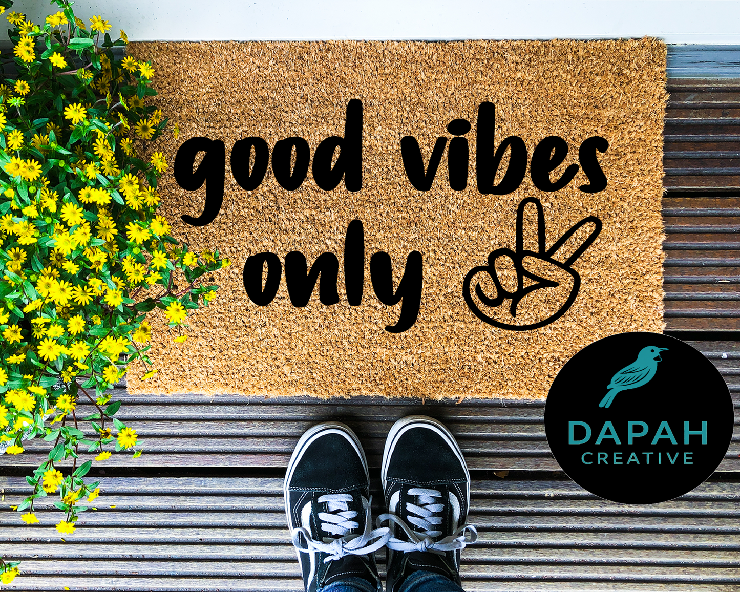 Good Vibes Only Doormat