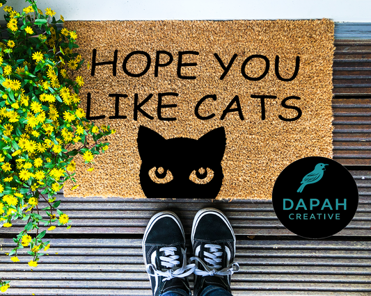 Hope you like cats Doormat