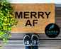 Merry AF Doormat