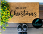 Merry Christmas Doormat