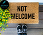 Not Welcome Coir Doormat