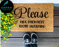 Please Hide Packages Doormat