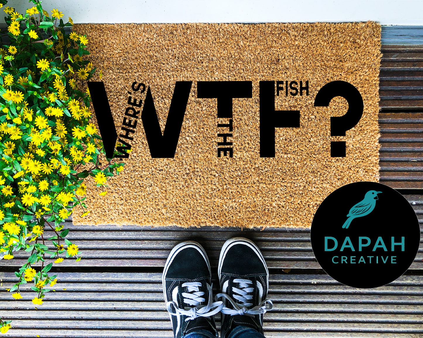 WTF Wheres The Fish Doormat