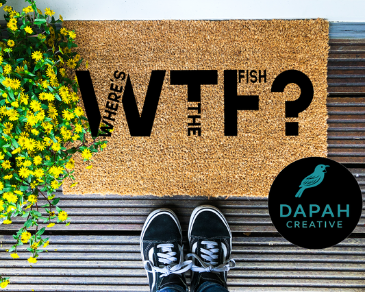 WTF Wheres The Fish Doormat