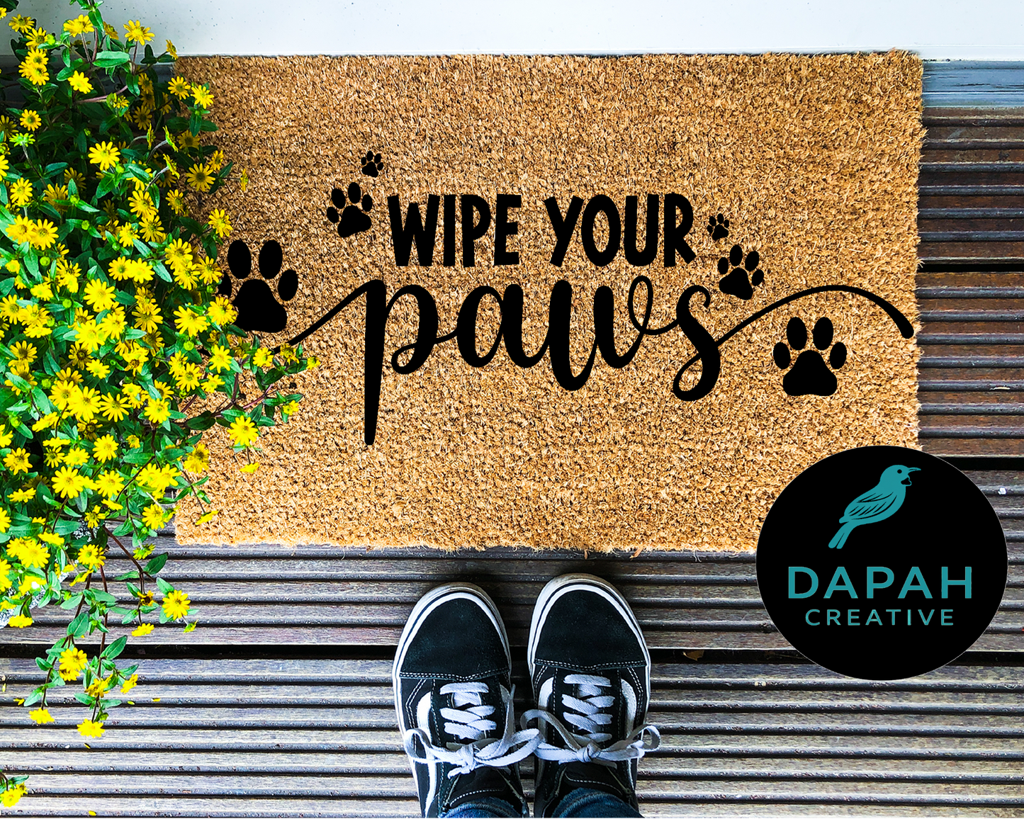 Wipe Your Paws Doormat