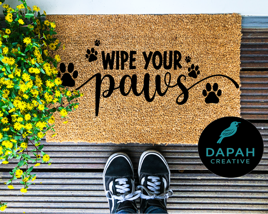 Wipe Your Paws Doormat